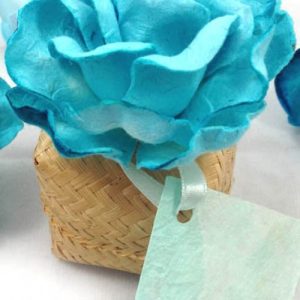 Hand-Made Bamboo Wedding Favour Box