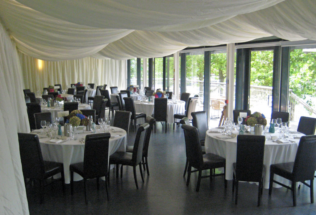 Contemporary wedding venue