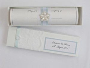 Stylish and durable wedding invitation boxes