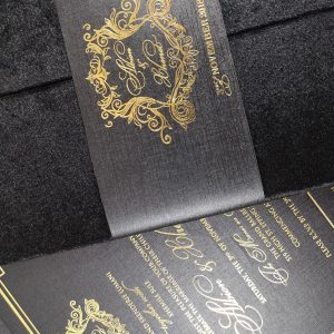 luxury invites for high-end wedding