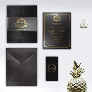 Luxury wedding invitation designs