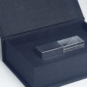 Stylish linen USB box creation by Dennis Wisser