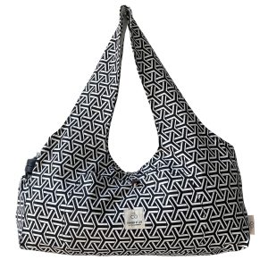Large fabric yoga bag