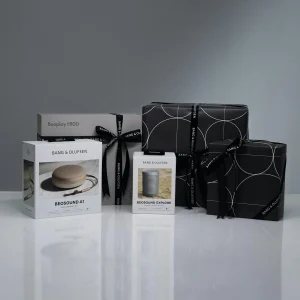 Exceptional packaging solution by Bang & Olufsen