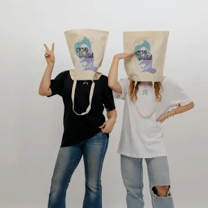 Custom tote bags, Chiang Mai, Thailand.