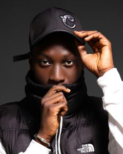 Hip hop style black baseball cap