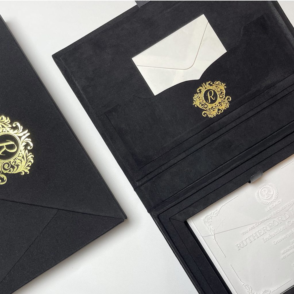 Foil Stamped Invitations