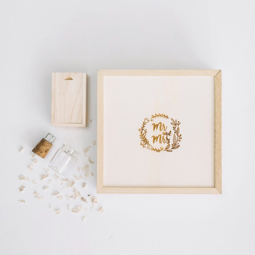 Custom Wooden Boxes from Thailand – Pine with Engraved Logos